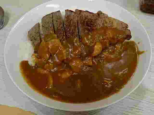 松家カレーのカレーライス
