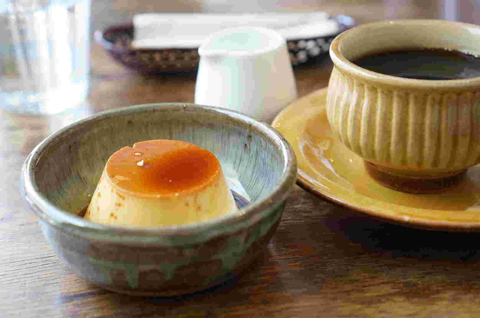 絶品プリンと自家焙煎コーヒー