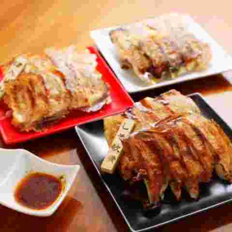 ヒトヨシロクメ堂の餃子