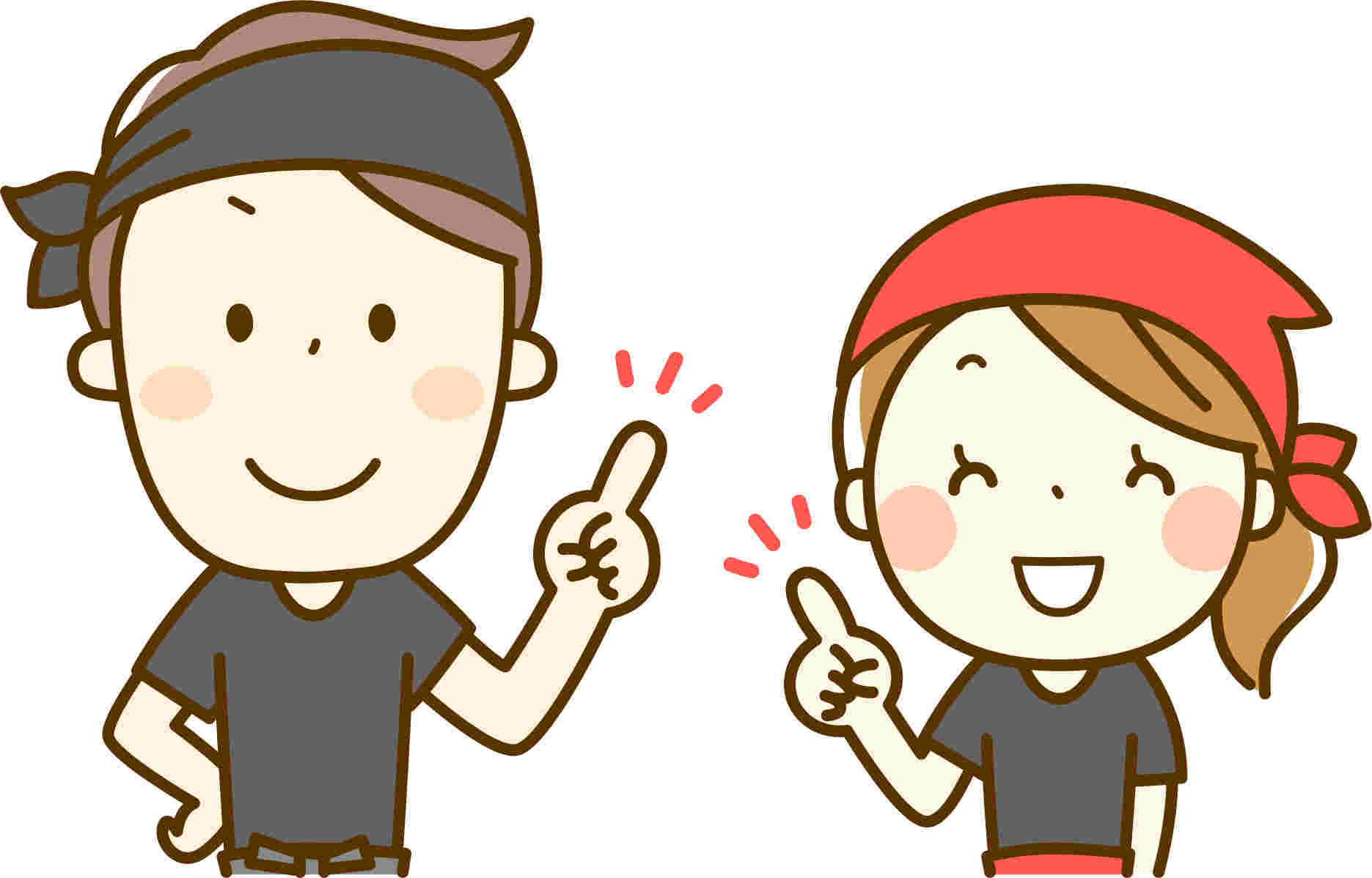 営業するイラスト