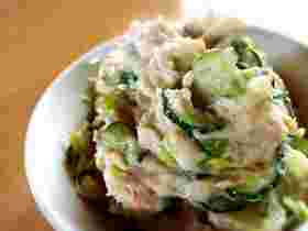 豆腐で作るマヨなしポテトサラダ