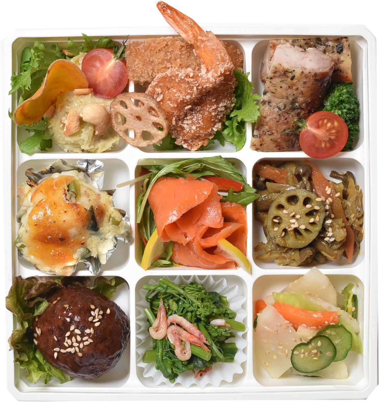 SUZU 365の贅沢9品弁当