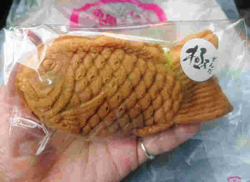 ずんだ餅のたい焼き