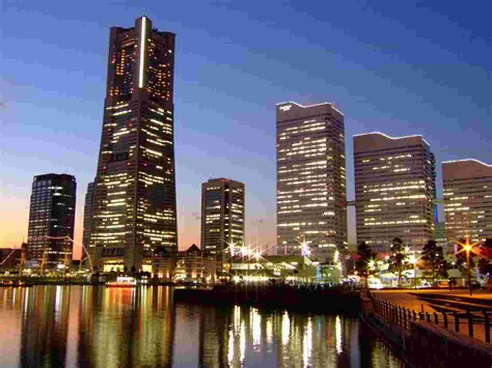 横浜の夜景の画像