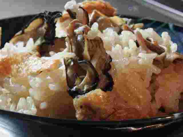 牡蠣の炊き込みご飯