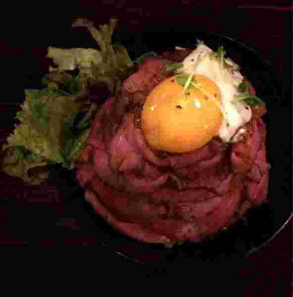 ローストビーフ丼