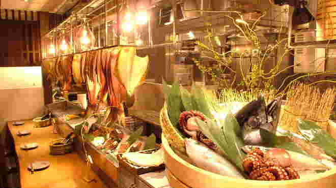 魚米店内