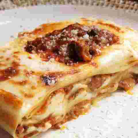 OSTERIA La feniceのラザニア