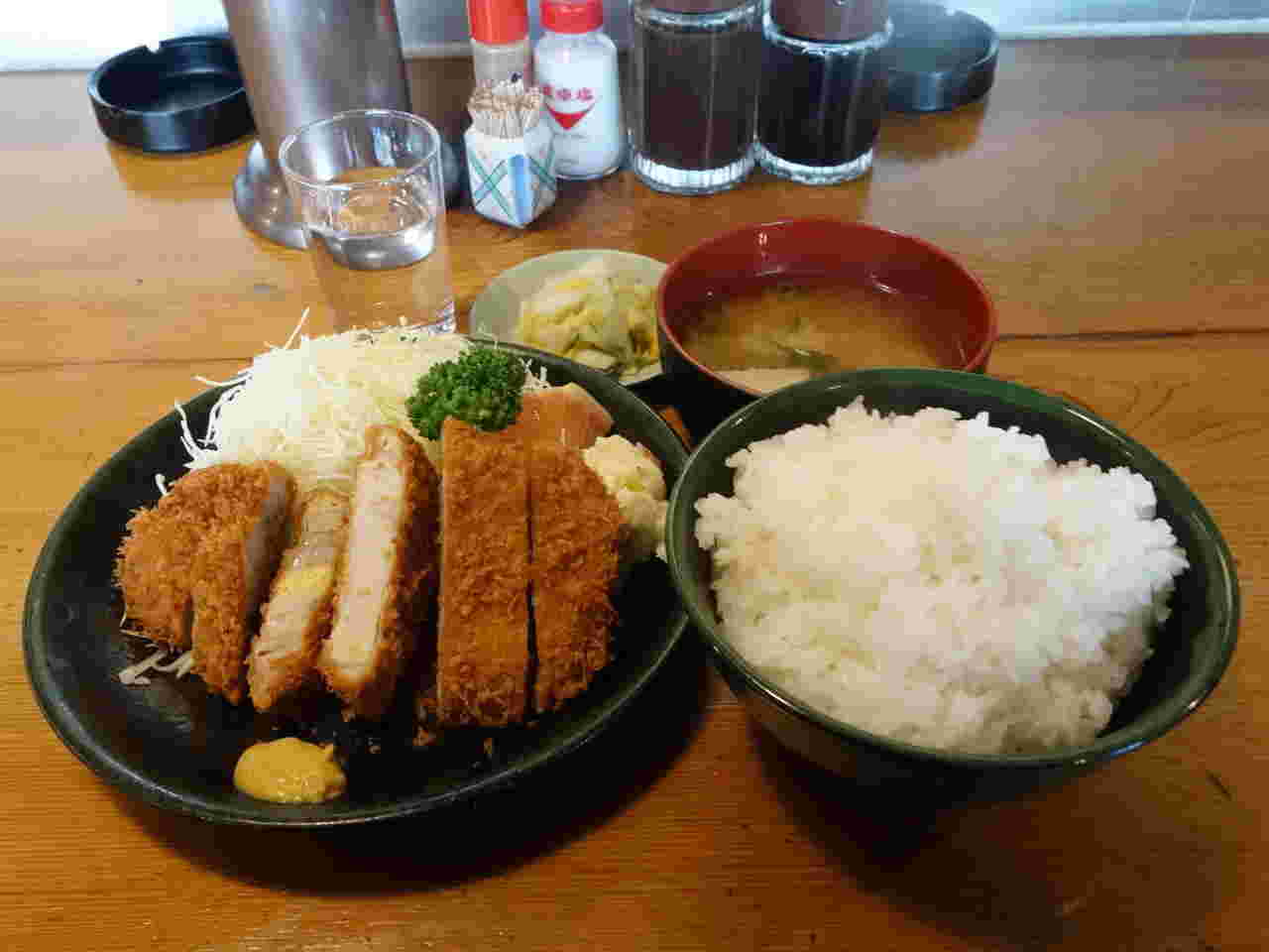 双葉食堂のランチ