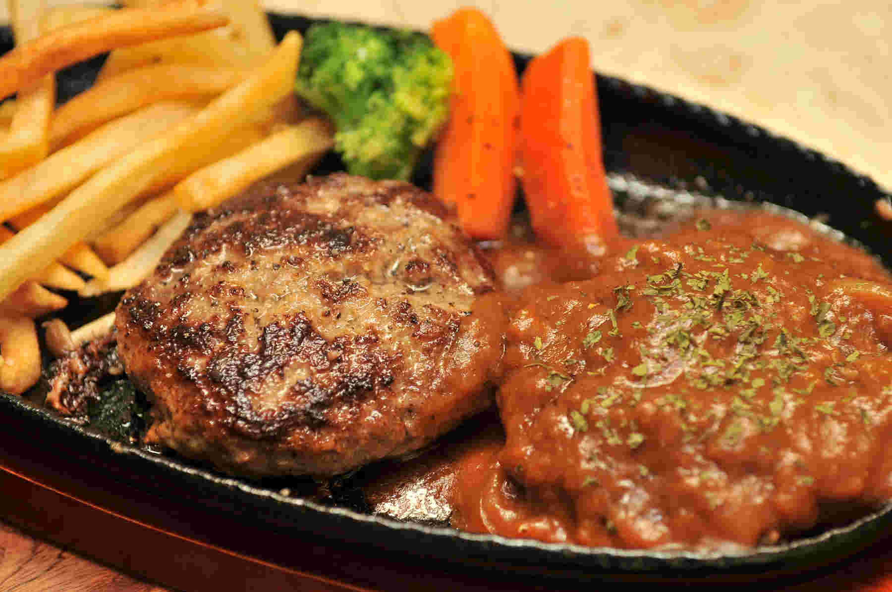 キジムナーの台所のハンバーグ