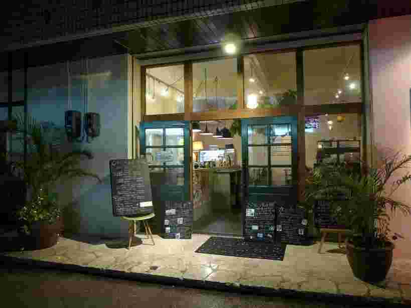ユーグレナ・ガーデンのお店外観