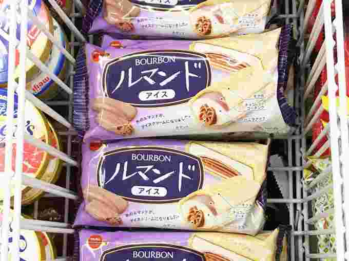 コンビニ、ルマンドアイス