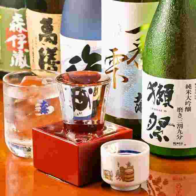 色々な種類の日本酒