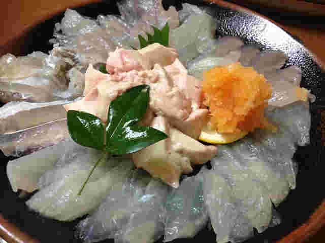 かわはぎ造り