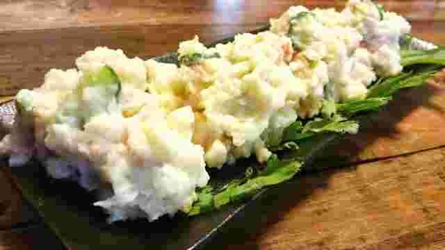 ベーコンで卵なしポテトサラダ