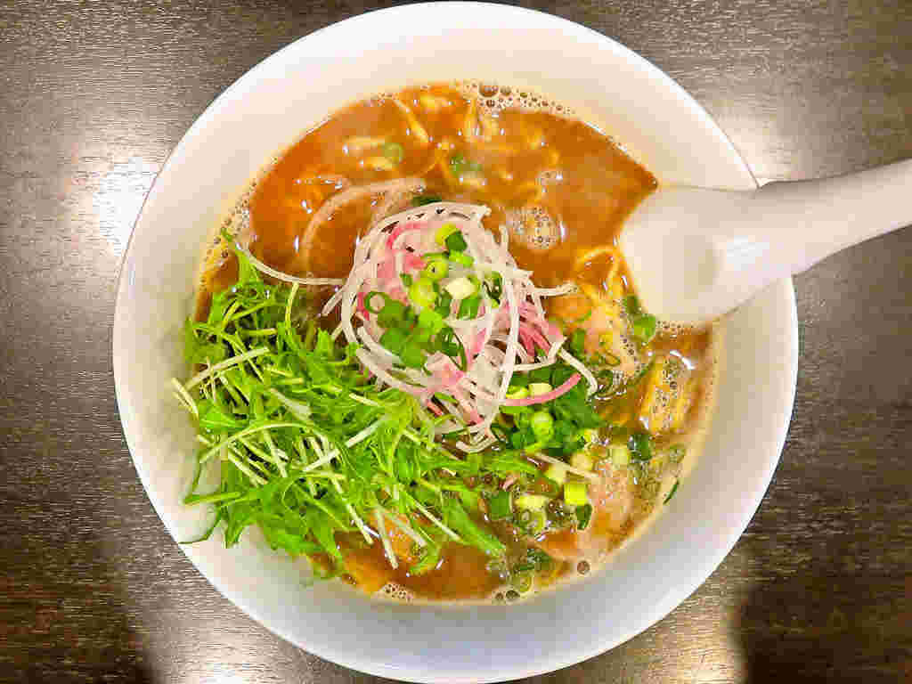 化学調味料とラード不使用にこだわった味噌ラーメンを提供「麺屋ふくじゅ」