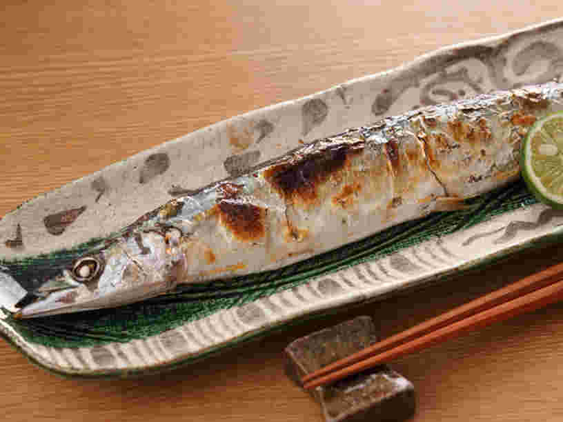 秋刀魚の塩焼き