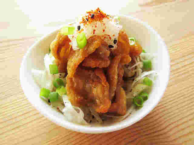 鶏皮ポン酢