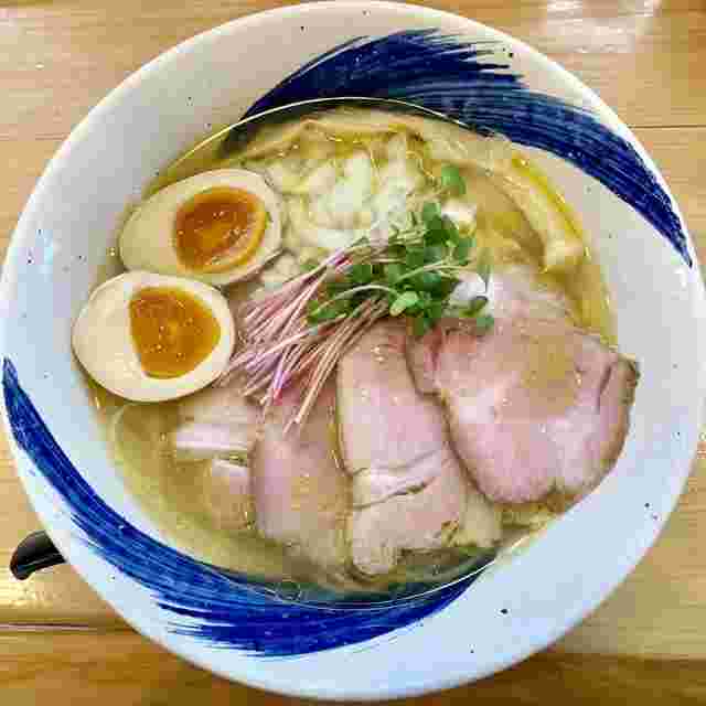 中華そばしおたにのラーメン