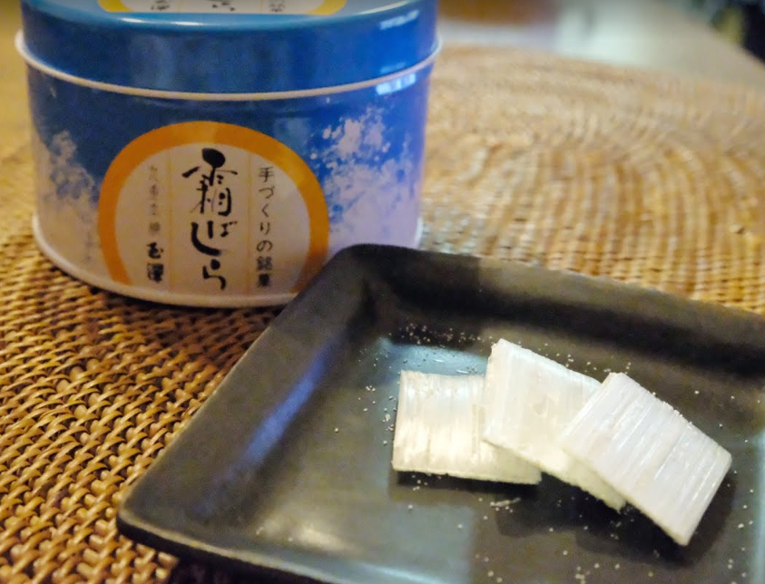 九重本舗玉澤の霜ばしら