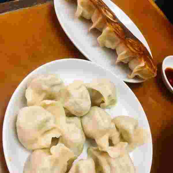 餃子と水餃子