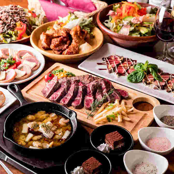 肉料理のフルコース