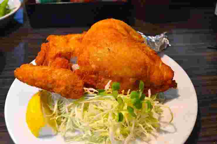 せきとり本店 鶏の半身から揚げ