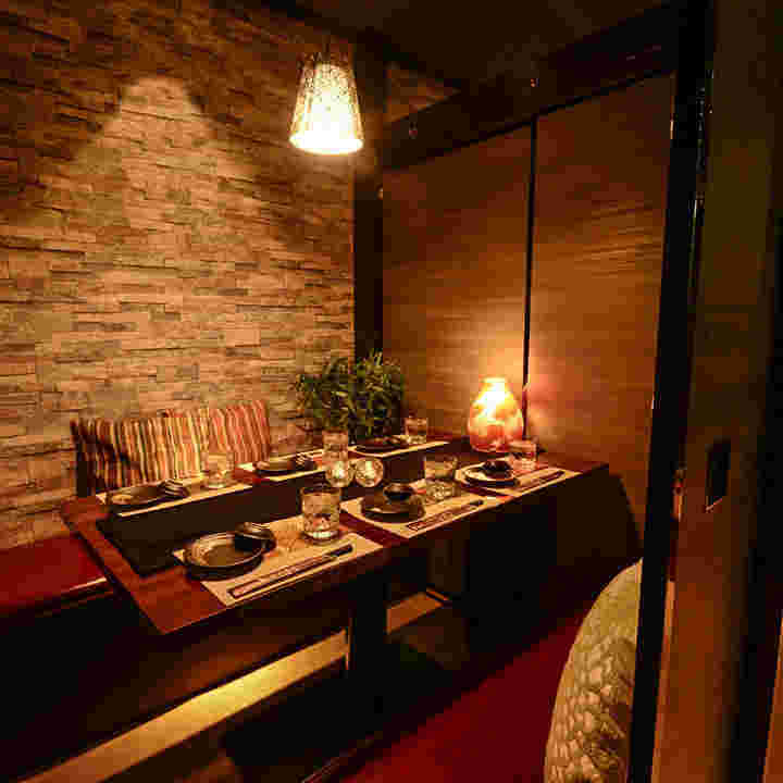 居酒屋の個室