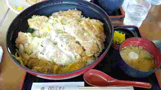 ボリューム満点なカツ丼