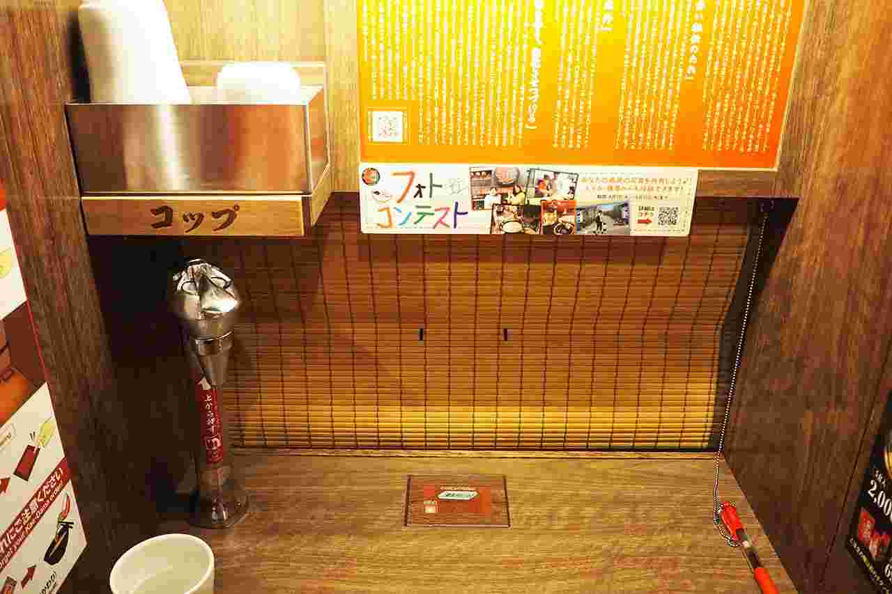 カウンターの様子