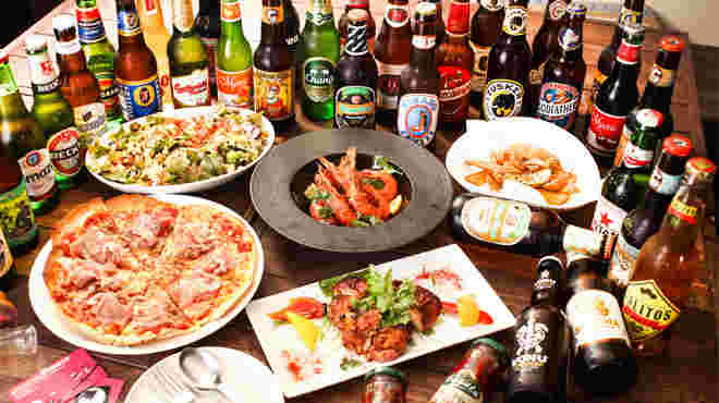 無国籍料理と世界のビール