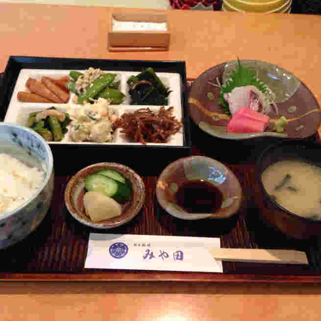｢日本料理みや田｣の和定食画像