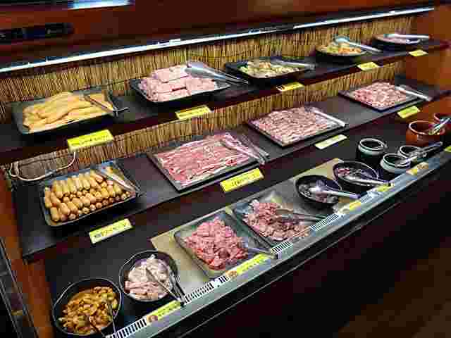 焼肉の食べ放題は好きな分だけ食べられる豊富な種類のバイキング形式