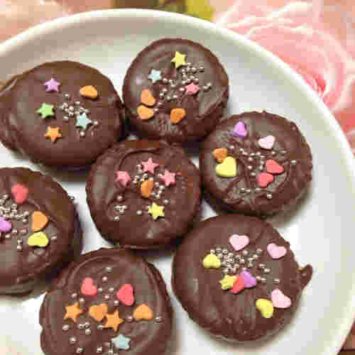 可愛い見た目のマシュマロチョコ