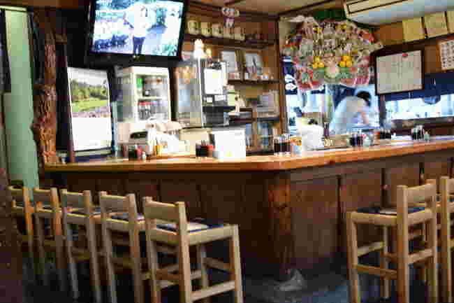 赤津加の店内