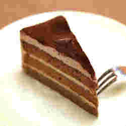 スイスロールのチョコケーキ