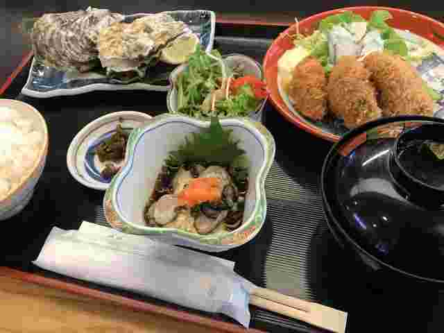 牡蠣定食