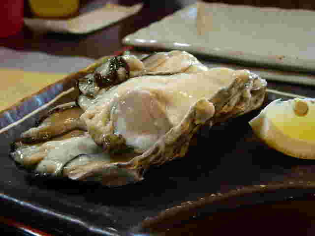 三陸海鮮料理たからや食堂の牡蠣