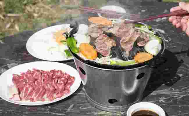 「ジンギスカンのあんべ」のジンギスカン
