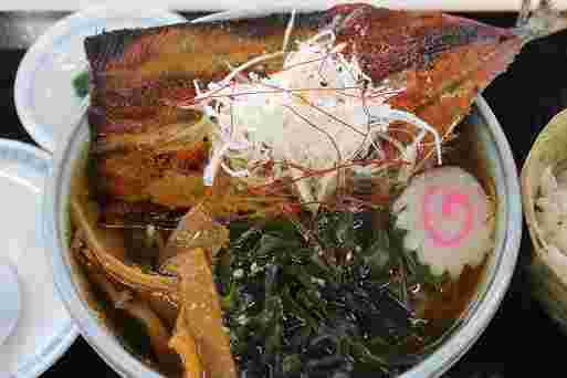 「大船渡さんまらーめん」