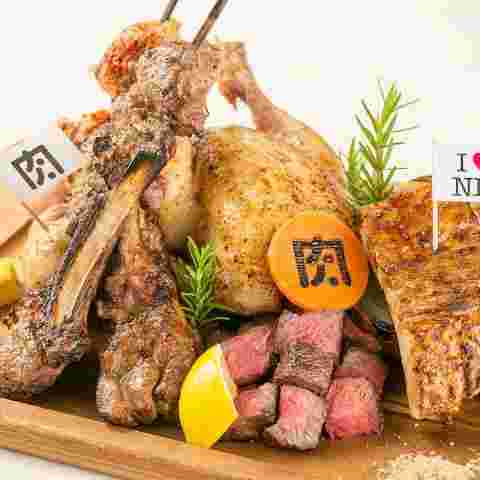 肉盛合せ