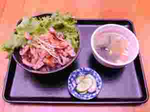 ｢焼肉丼 一｣のカルビ丼画像