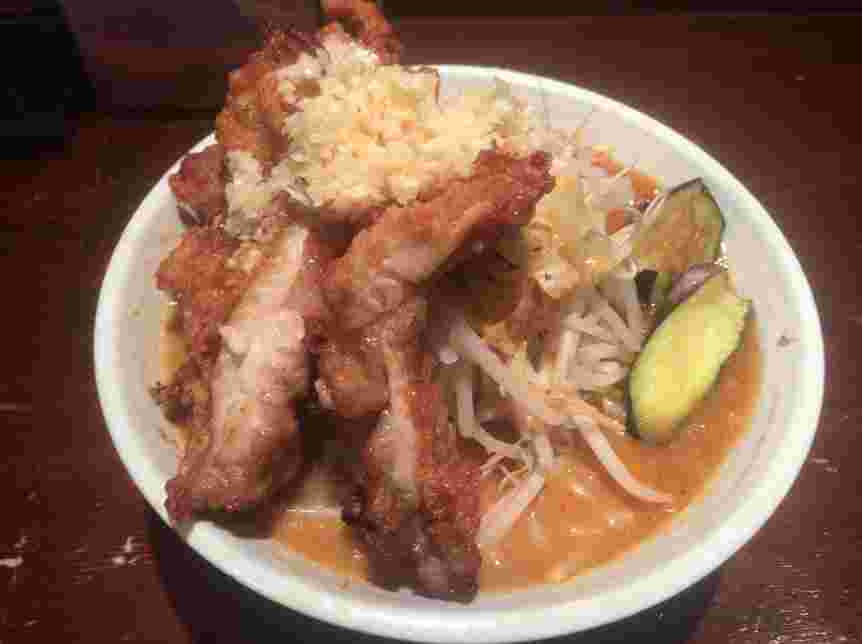 「旨辛ラーメン 表裏」の「あんかけDX」