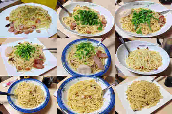 色んなペペロンチーノを作ってみましょう！