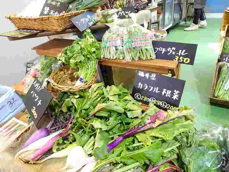 築地魚河岸1階・海幸橋青果おおいしの店頭