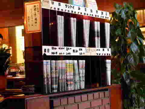 タイムスの内観