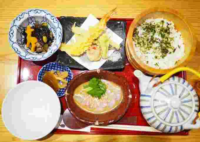 鯛茶漬け定食