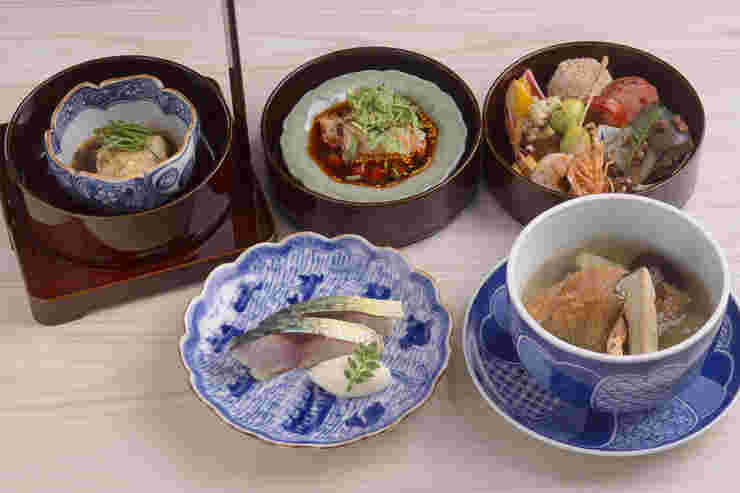 の弥七のランチ