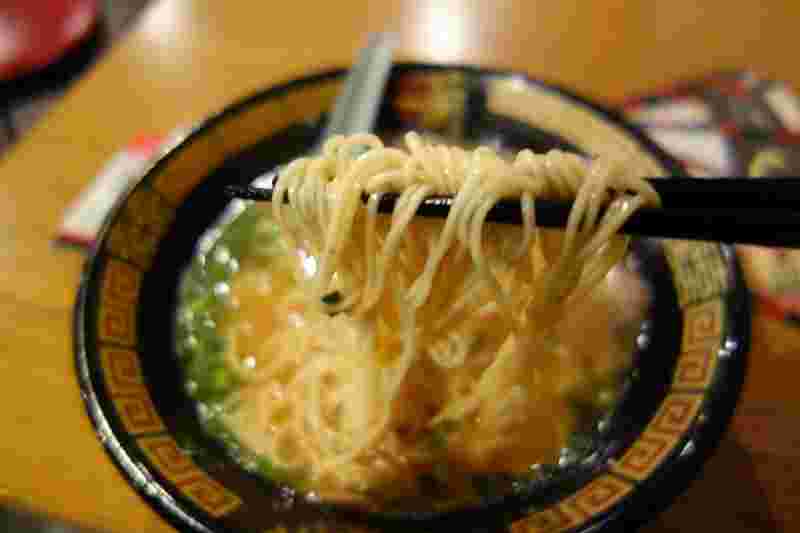 一蘭の細麺