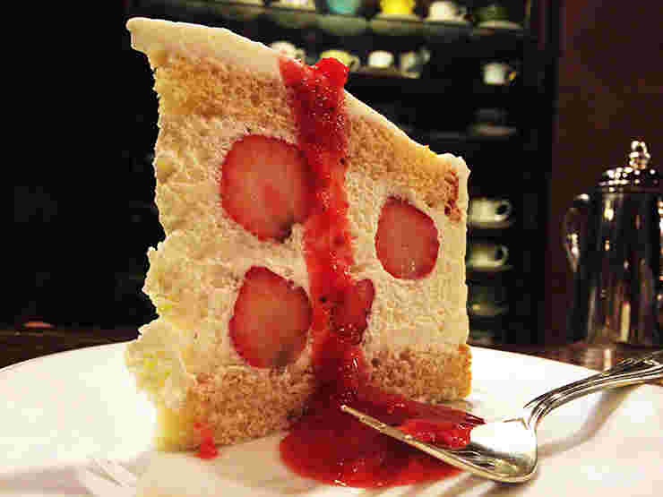 凡の大人のショートケーキ